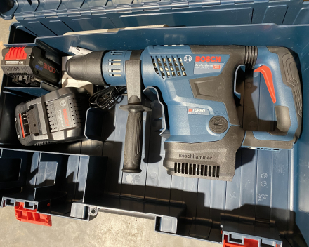 Boormachine SDS Max op accu